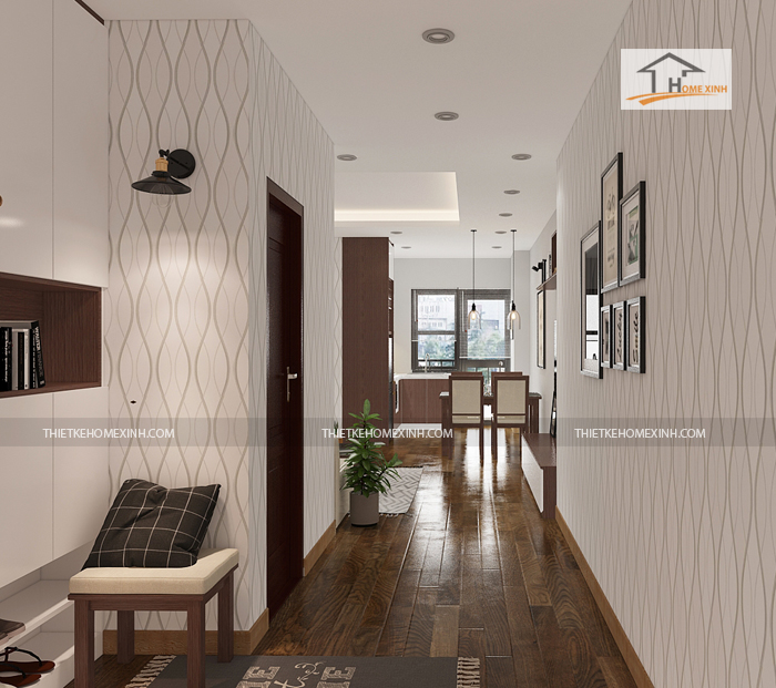 Hình 05: Thiết kế phòng khách hiện đại cho chung cư