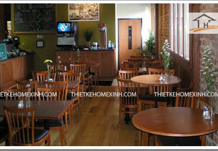 thiết kế nội thất nhà hàng- thiết kế Home Xinh