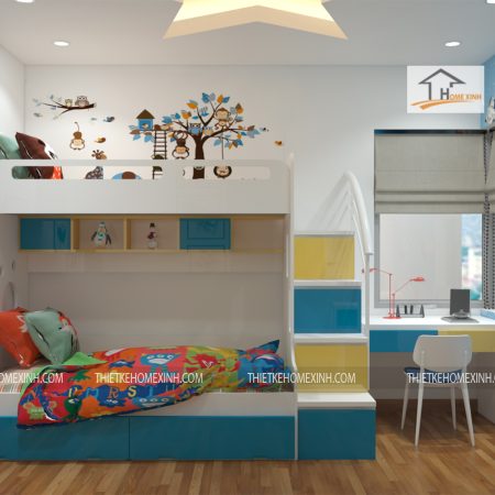 thiết kế nội thất trẻ em - thiết kế home xinh