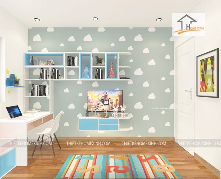 thiết kế nội thất trẻ em - thiết kế home xinh