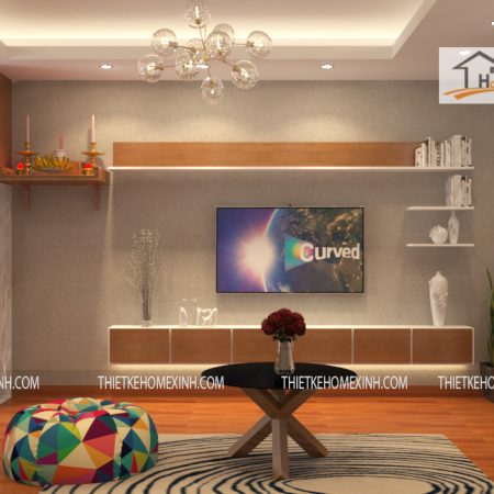 thiết kế chung cư - thiết kế home xinh
