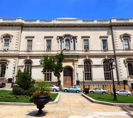 Thư viện George Peabody ở Baltimore, Mỹ