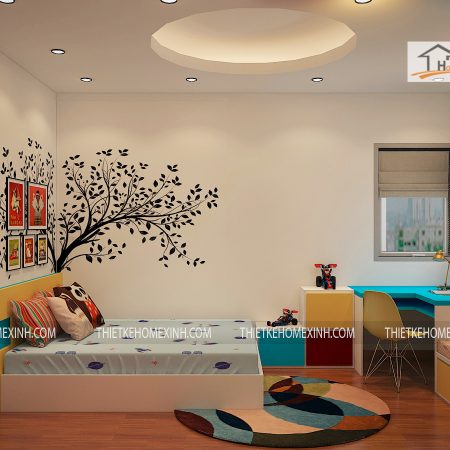 thiết kế nội thất trẻ em - thiết kế home xinh