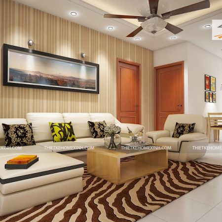 thiết kế chung cư- thiết kế home xinh