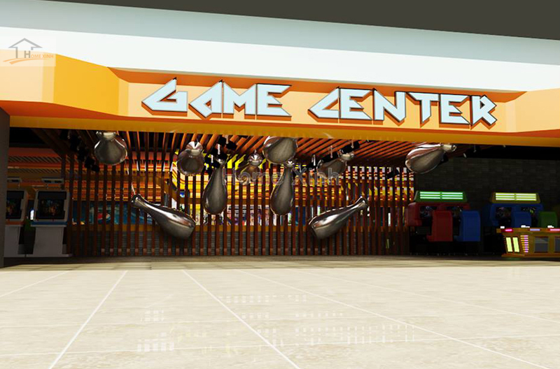 Thiết kế nội thất khu vui chơi giải trí “game center”