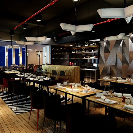 Thiết kế nhà hàng hiện đại