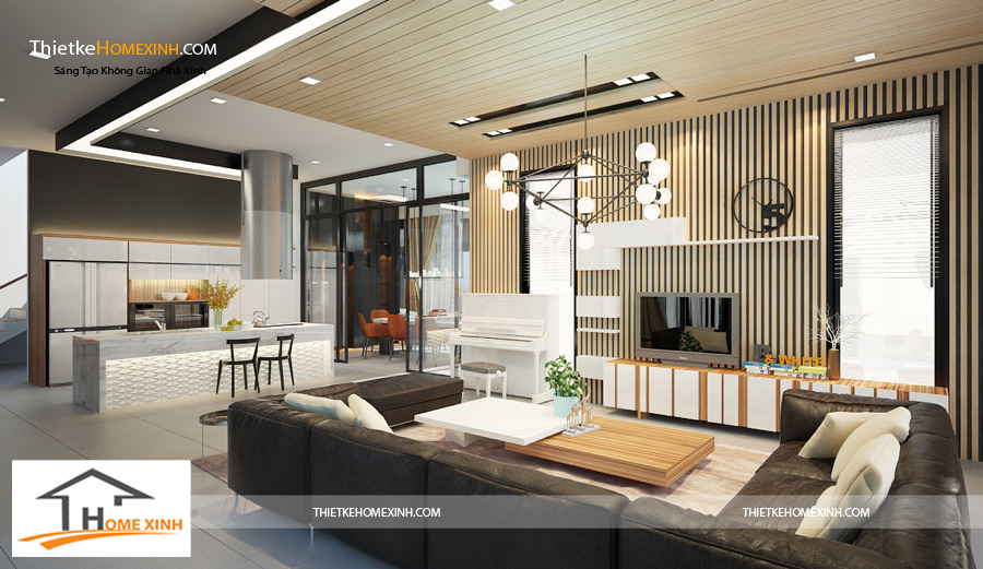 20 ý tưởng thiết kế nội thất phòng khách biệt thự sáng tạo 2021  Khóa cửa  Beelock