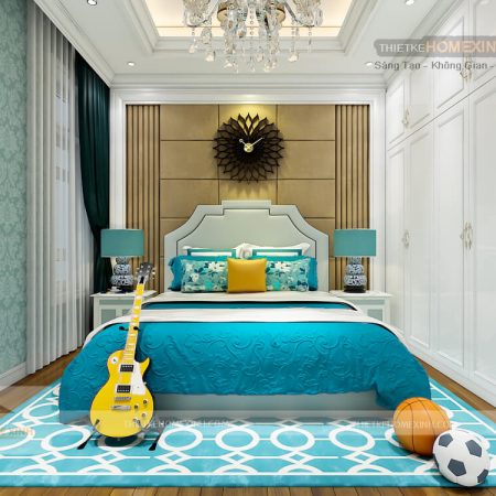 nội thất biệt thự tân cổ điển 430m2 tại Nghệ An
