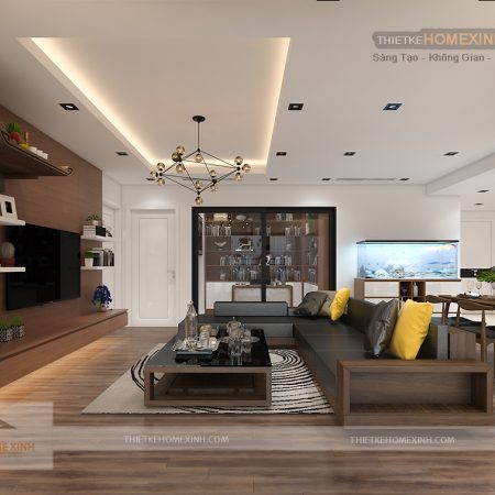 Thiết kế chung cư Imperia Garden 129m2