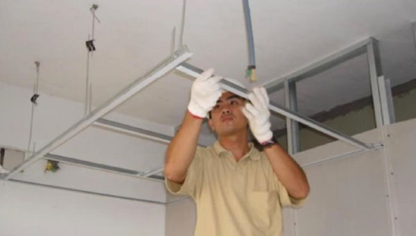 Cách đóng trần thạch cao - thiết kế homexinh