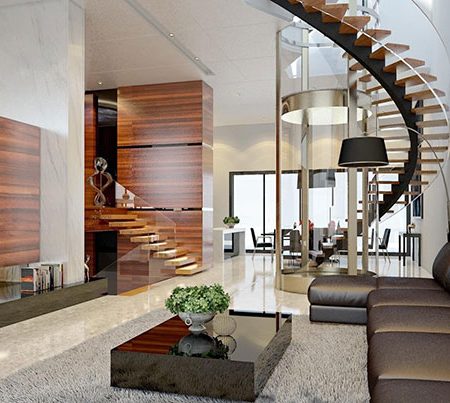 Phong cách thiết kế nội thất hiện đại cho nhà phố