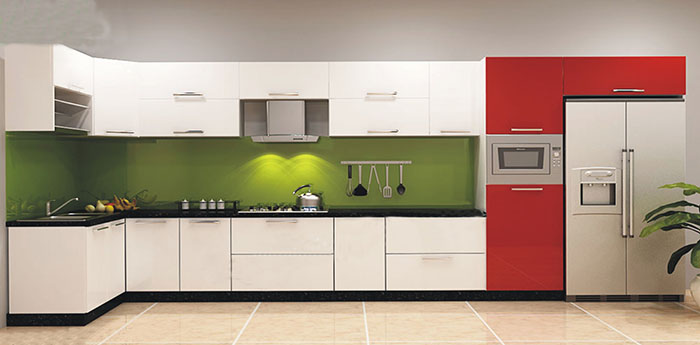 Mẫu nội thất phòng bếp hiện đại đẹp 2