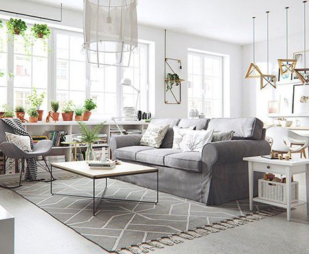 Thiết kế nội thất căn hộ chung cư theo phong cách Mỹ