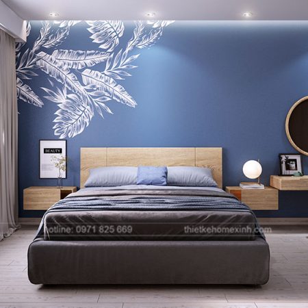 thiết kế căn hộ tại chung cư kingston residence 110m2 - phòng ngủ master 2