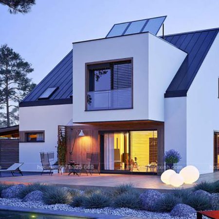 Thiết kế nhà vườn 143m2 phong cách Châu Âu tại Đà Lạt 3