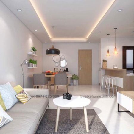 thiết kế nội thất chung cư N04A ngoại giao đoàn 1