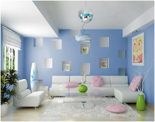 Mệnh thủy có thể sử dụng các tông màu xanh để làm màu chủ đạo cho nội thất Mệnh thủy có thể sử dụng các tông màu xanh để làm màu chủ đạo cho nội thất