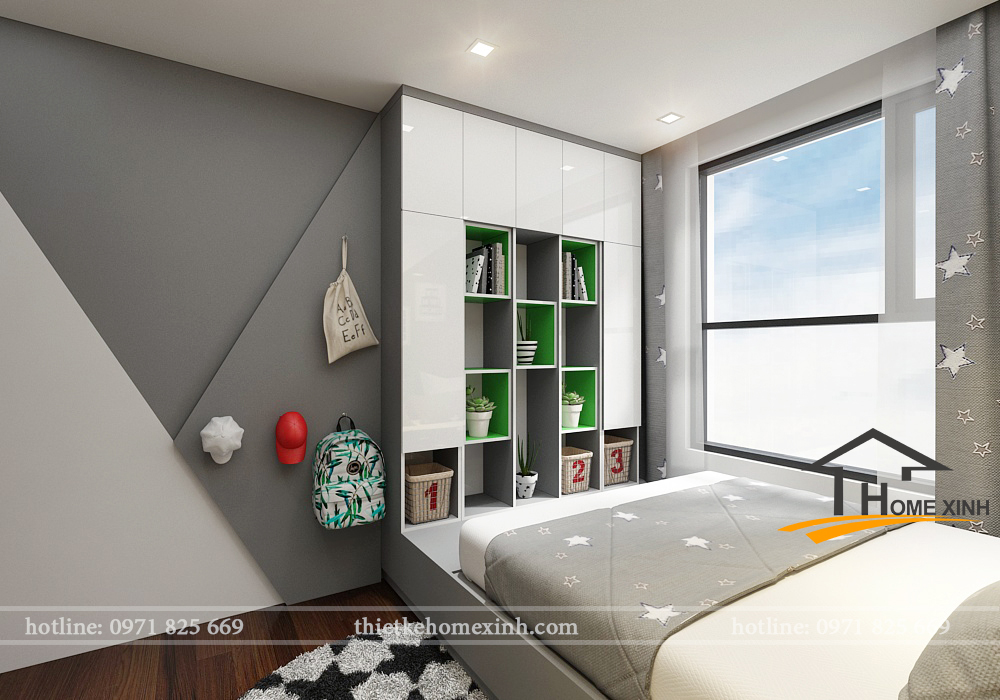 Căn phòng thiết kế hợp lý và tận dụng được ánh sáng bên ngoài Căn phòng thiết kế hợp lý và tận dụng được ánh sáng bên ngoài