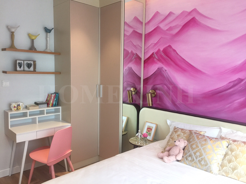 Căn phòng con gái thiết kế gọn gàng Căn phòng con gái thiết kế gọn gàng