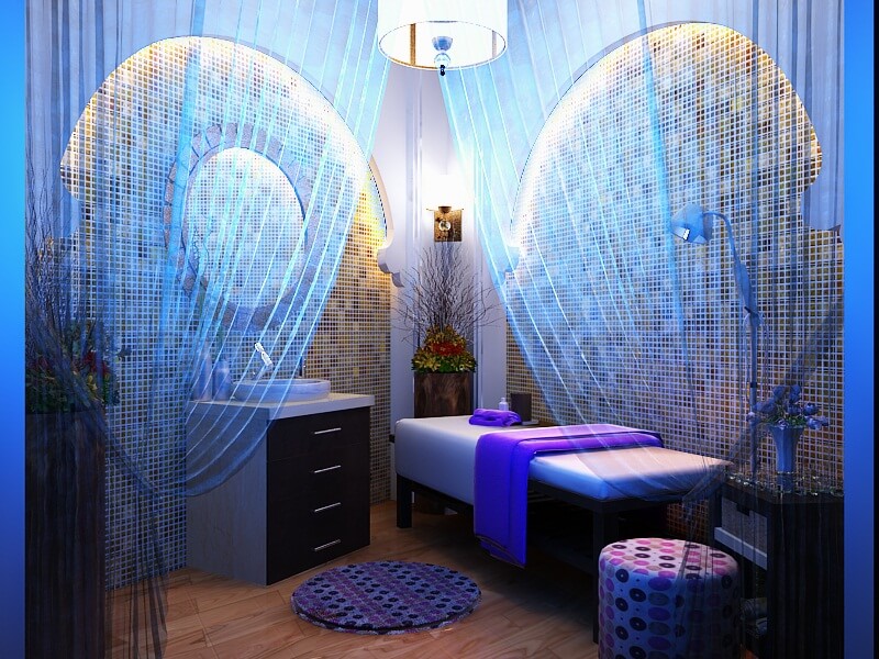 thiết kế nội thất Spa