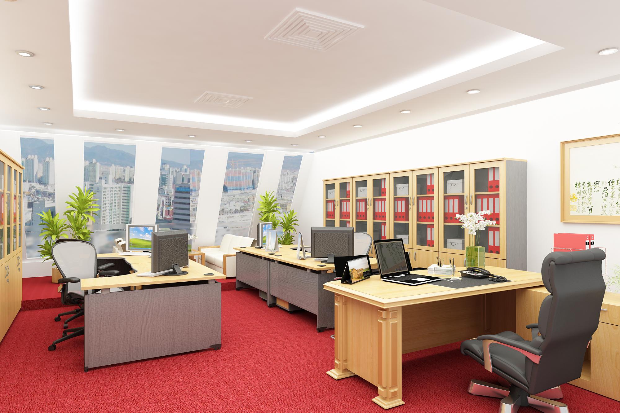 thiết kế nội thất văn phòng