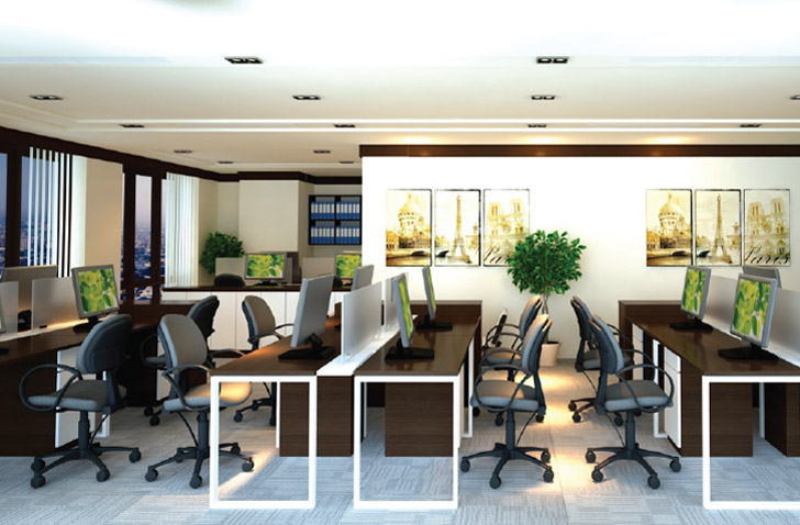 thiết kế nội thất văn phòng