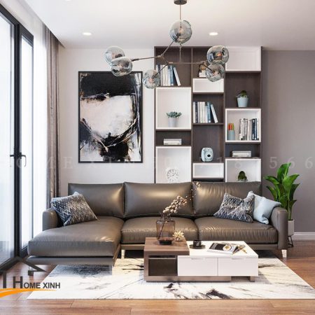Thiết kế nội thất chung cư Ecogreen – chị Hoa