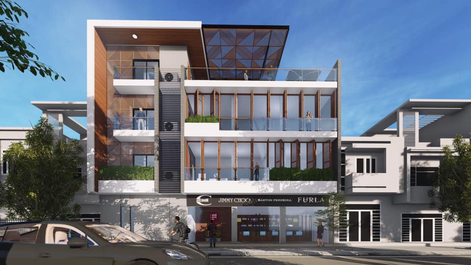 Thiết kế kiến trúc showroom sang trọng, hiện đại