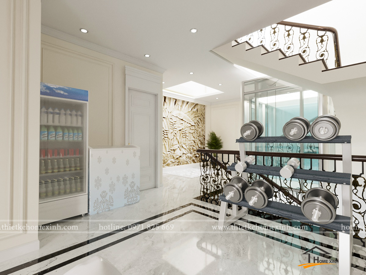 thiết kế nội thất shophouse louis đại mỗ