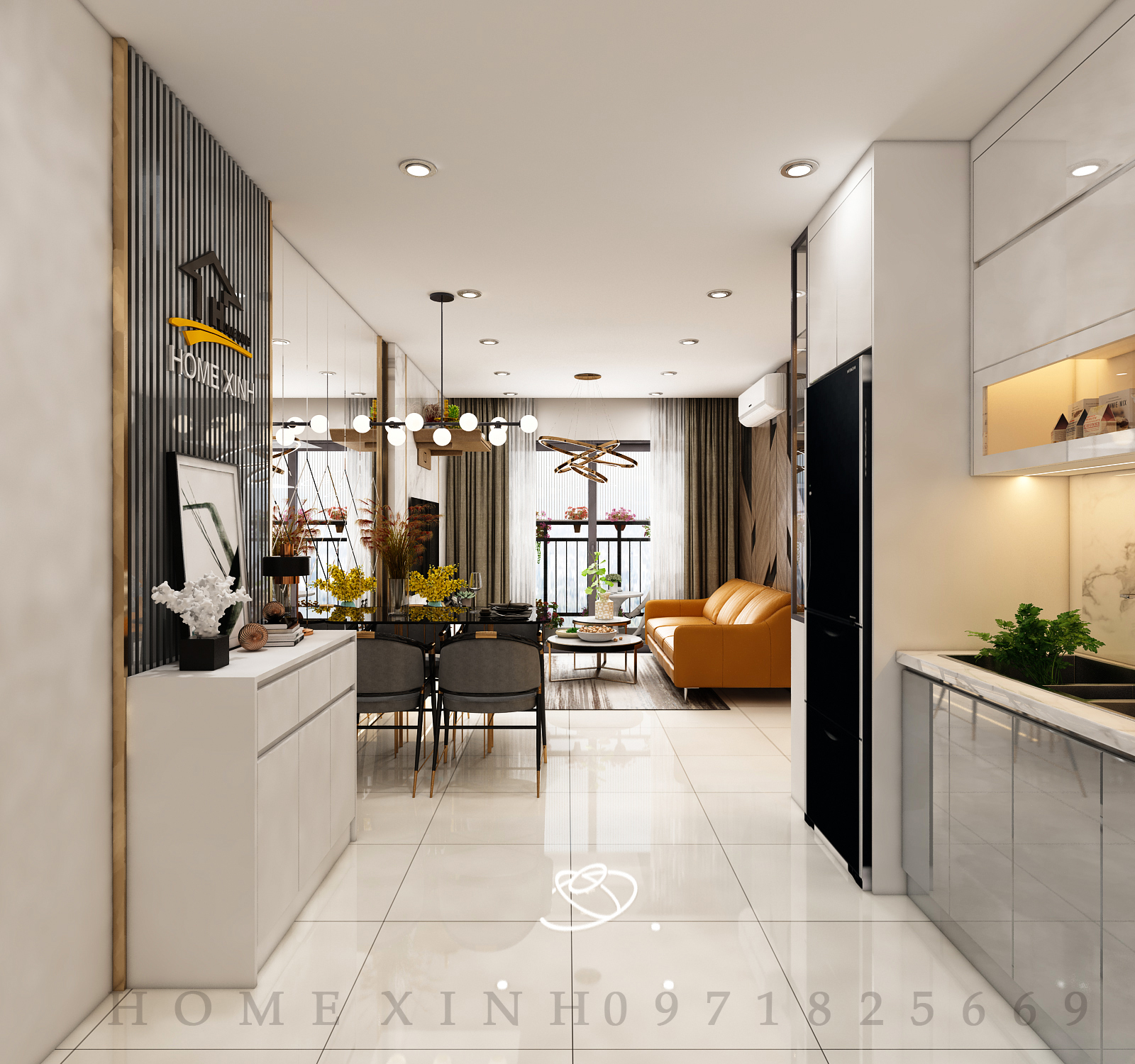 Thiết kế nội thất chung cư tại Hà Nội uy tín, sang trọng, đẳng cấp 7.
