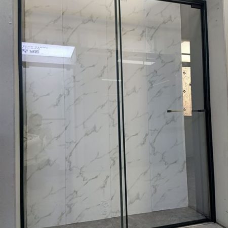 CABIN TẮM SLIM MỞ TRƯỢT 1 CÁNH CÓ GIẢM CHẤN.